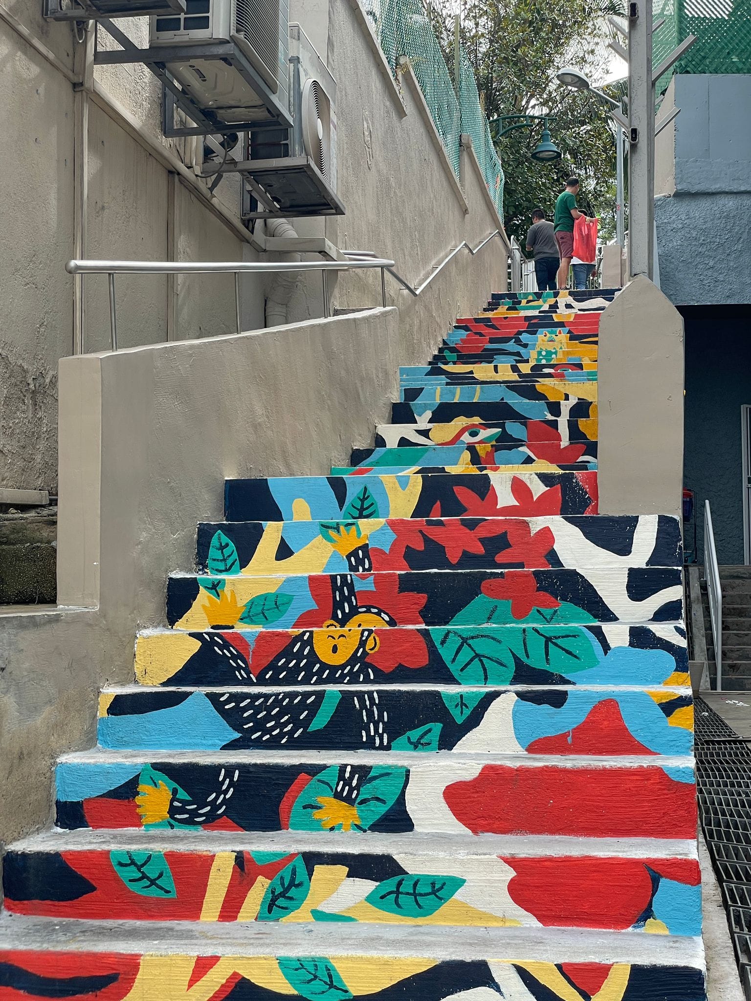 Photo of public artwork at Staircase along Upper Thomson Road